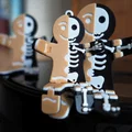 Spooky Sweet Gingerbread Cookie - Halloween Christmas (Bánh gừng nửa xương) - Thumbnail 4