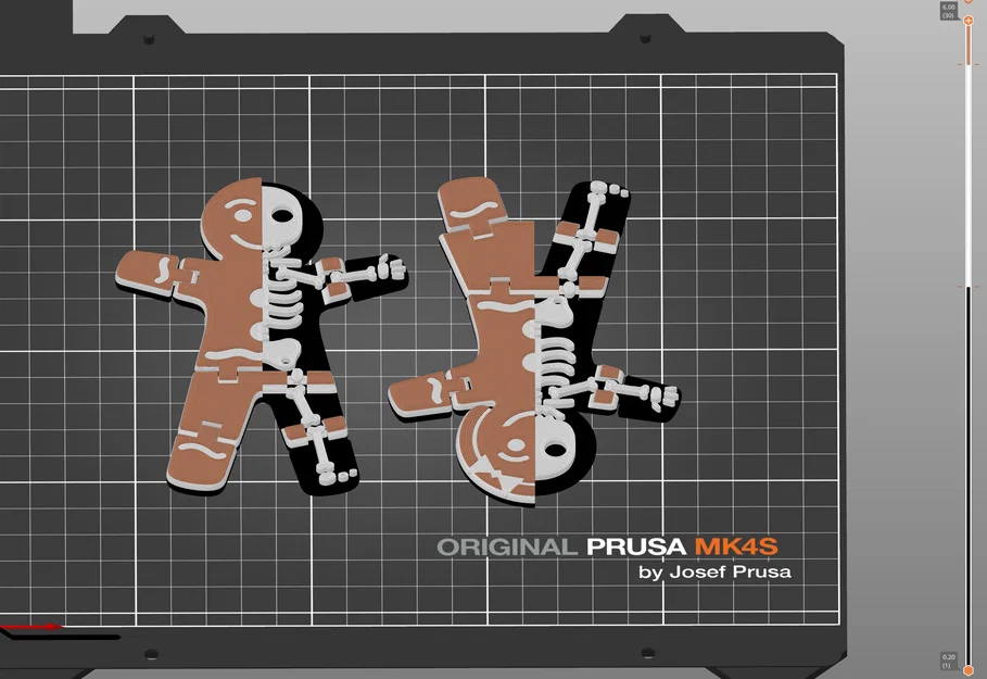 Spooky Sweet Gingerbread Cookie - Halloween Christmas (Bánh gừng nửa xương) - Image 7