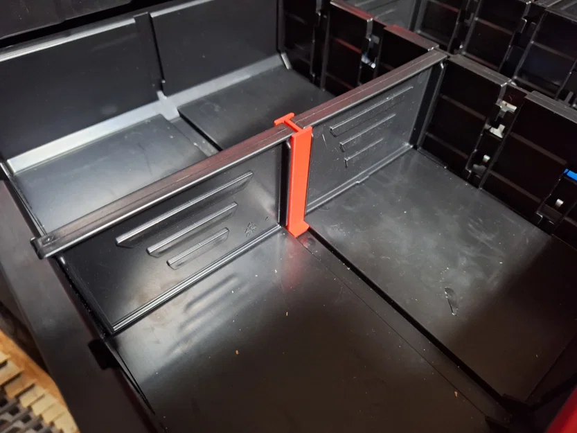 Khớp nối vách ngăn Qbrick horizontal separator cho hộp đựng dụng cụ - Image 1