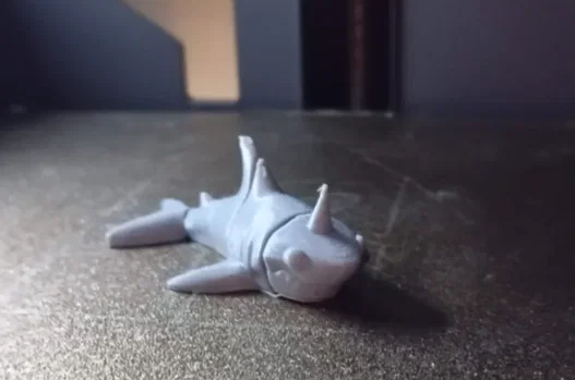Mô hình cá mập khớp nối (Articulated Shark) in 3D mừng sinh nhật - Image 1