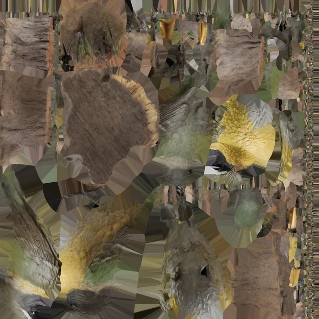 Mô hình tượng chú chim nhỏ đậu gốc cây in 3D tuyệt đẹp - Image 2