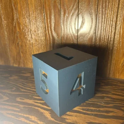 Mẫu in 3D xúc xắc D6 phong cách Dungeons & Dragons đẹp mắt