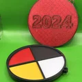 Ornament Cây Thông Ngày Lễ – Native Medicine Wheel (2024) - Thumbnail 1