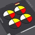 Ornament Cây Thông Ngày Lễ – Native Medicine Wheel (2024) - Thumbnail 2