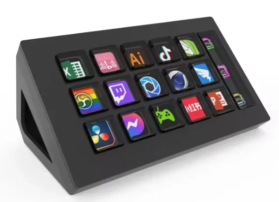 Vỏ Slim nghiêng 80° cho StreamDock Mirabox HSV293 (StreamDock Mirabox HSV293 Slim Case) - Image 2