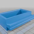 Frenchfinity French Cleat Rectangular box holder - Thumbnail 3
