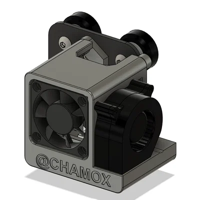 Dòng Ender - Quạt 4020 - Gá nam châm | Ender 3 - 4020 Part Cooling Fan
