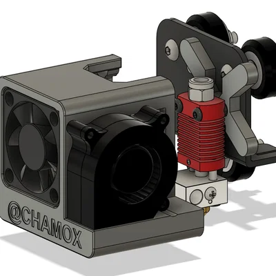 Dòng Ender - Quạt 4020 - Gá nam châm | Ender 3 - 4020 Part Cooling Fan
