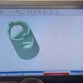 Linh kiện thay thế giá đỡ vòi hoa sen in 3D - Thumbnail 2