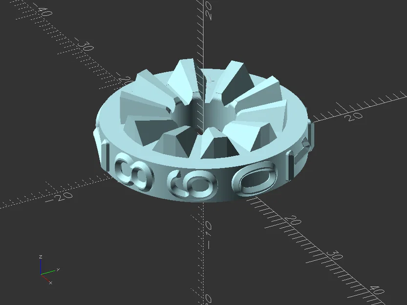 Bộ đếm số và con dấu in 3D xoay đa năng (Stackable number stamp) - Image 2