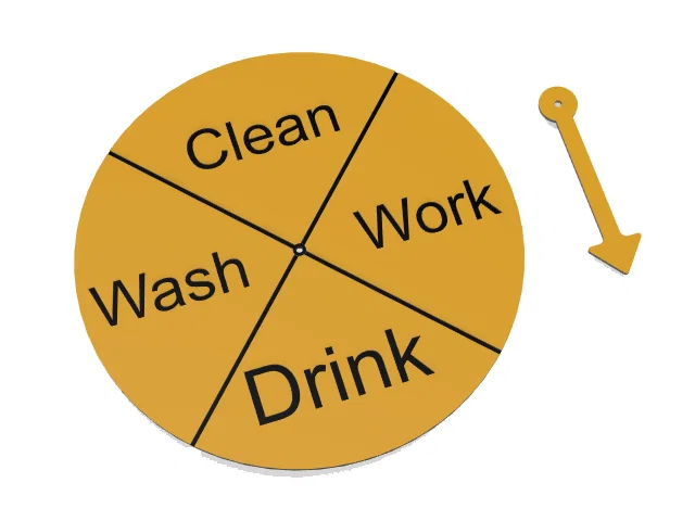 The Ultimate Decision Maker Spinner – Vòng Quay Ra Quyết Định (Luôn Ra “Drink”) - Image 1