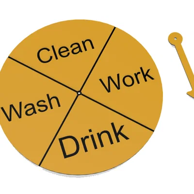 The Ultimate Decision Maker Spinner – Vòng Quay Ra Quyết Định (Luôn Ra “Drink”)