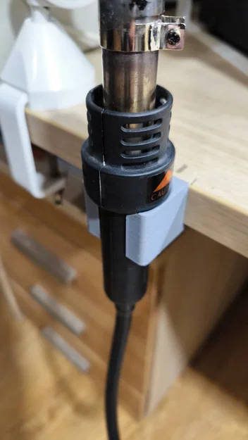 Giá đỡ máy thổi hơi nóng (heat gun) gắn bàn 3D in - Image 1
