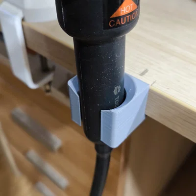 Giá đỡ máy thổi hơi nóng (heat gun) gắn bàn 3D in