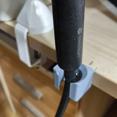 Giá đỡ máy thổi hơi nóng (heat gun) gắn bàn 3D in