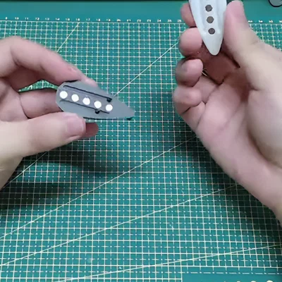 Đồ chơi fidget Sacabaambaspis trượt (Slidable) in 3D
