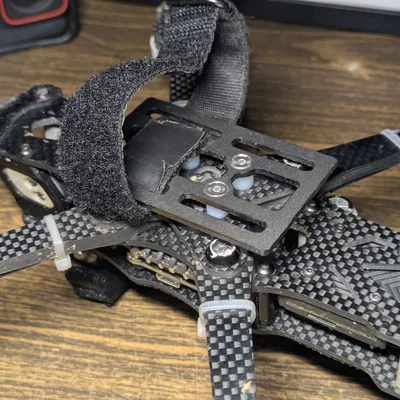 Đế Gắn Pin FPV Battery Mount Cho Khung Apex Evo 5 Inch