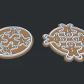 Lót Ly Gingerbread Dịp Lễ - 2 Phiên Bản - Thumbnail 2