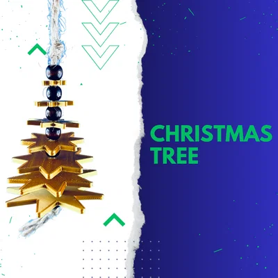 Christmas Tree – Ornament cây thông Noel in 3D tối giản