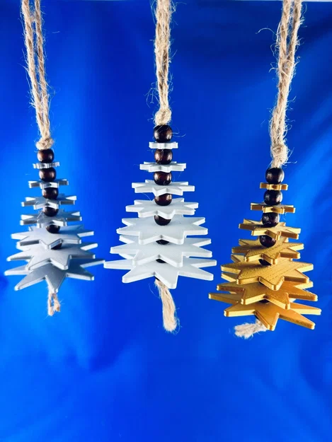 Christmas Tree – Ornament cây thông Noel in 3D tối giản - Image 9
