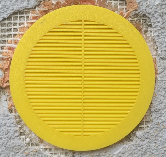 Nắp thông gió tròn 103.7mm - Phụ kiện in 3D tiện dụng - Image 1