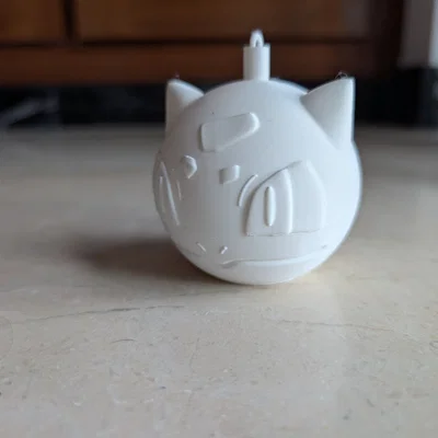 Quả cầu trang trí cây thông Noel hình Bulbasaur độc đáo