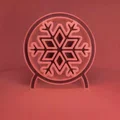 Đồ trang trí Giáng sinh hình bông tuyết để bàn in 3D độc đáo - Thumbnail 6