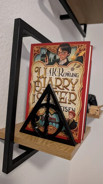 Kệ chặn sách Bảo bối Tử thần Harry Potter in 3D cực đẹp - Image 1