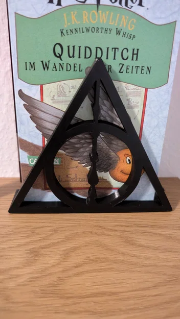 Kệ chặn sách Bảo bối Tử thần Harry Potter in 3D cực đẹp - Image 2