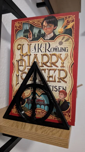 Kệ chặn sách Bảo bối Tử thần Harry Potter in 3D cực đẹp - Image 3