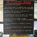 Bảng quy định sử dụng máy in 3D (3D Printer Rules) chuyên nghiệp - Thumbnail 1