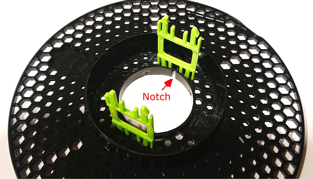 Adapter Master spool/Prusament (tối giản): vòng + kẹp cho refill spool - Image 4