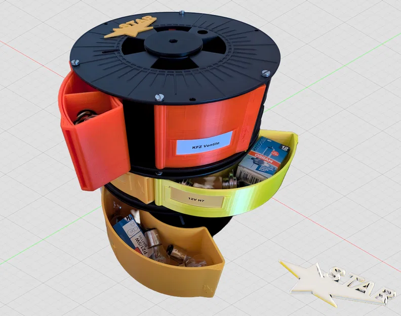 Kho lưu trữ chi tiết nhỏ từ cuộn filament (Kleinteilelager) - Image 1