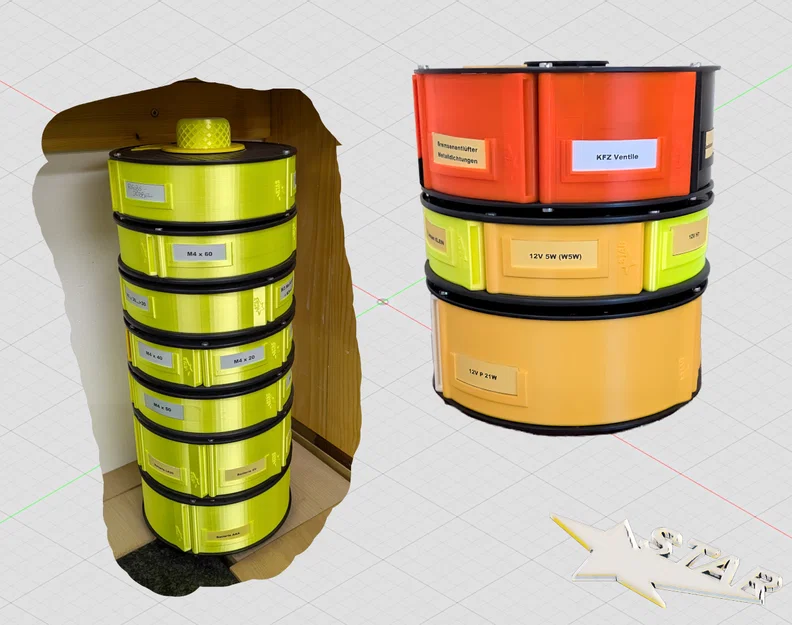 Kho lưu trữ chi tiết nhỏ từ cuộn filament (Kleinteilelager) - Image 2