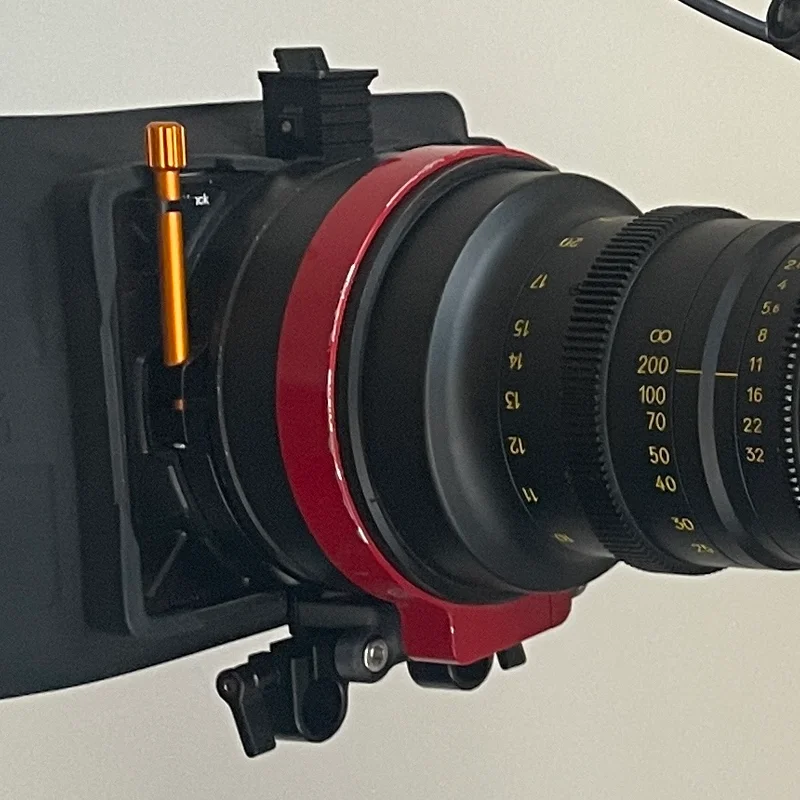 Adapter chuyển đổi Mattebox 112mm sang 114mm cho ống kính RED 300mm