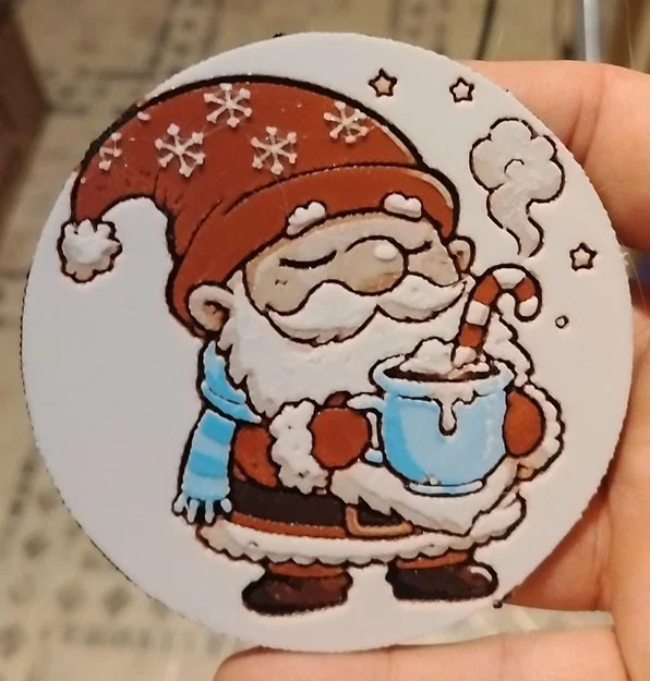 Miếng lót ly Noel (Xmas Coaster) - Image 1