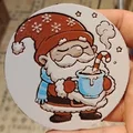 Miếng lót ly Noel (Xmas Coaster) - Thumbnail 1