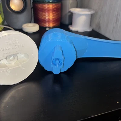 Dụng cụ hỗ trợ mở nắp ống nước 3 inch (Wrench Buddy) in 3D