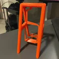 Mô hình ghế cáp treo trượt tuyết độc đáo để bàn (Ski Lift Chair) - Thumbnail 1