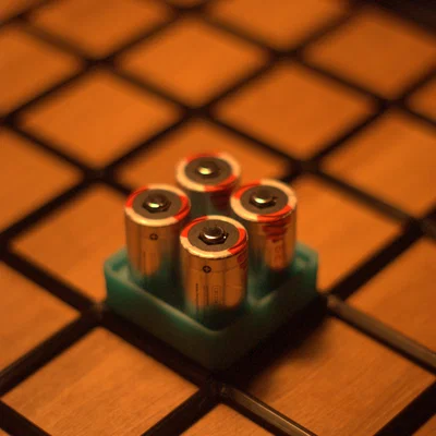 Khay Đựng Pin CR123A Hệ Gridfinity Gọn Gàng Tiện Lợi