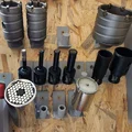 Bộ giá treo mũi khoét và mũi khoan Milwaukee cho xưởng cơ khí - Thumbnail 1