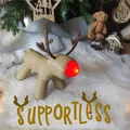 Tuần lộc Noel mũi phát sáng (Christmas Reindeer with Luminous Nose) - Thumbnail 1