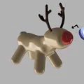Tuần lộc Noel mũi phát sáng (Christmas Reindeer with Luminous Nose) - Thumbnail 3