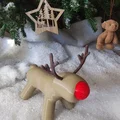 Tuần lộc Noel mũi phát sáng (Christmas Reindeer with Luminous Nose) - Thumbnail 4