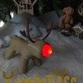 Tuần lộc Noel mũi phát sáng (Christmas Reindeer with Luminous Nose) - Thumbnail 5