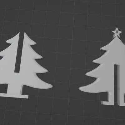 Mô hình cây thông Noel 3D nhỏ xinh - Dễ in, trang trí cực đẹp