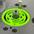 Vòng insert tương thích JessEm cho router lift - bản downdraft hút bụi - Thumbnail 1