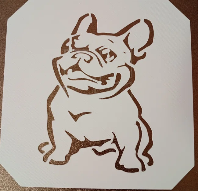 Bộ 5 Stencil Hình Chó (5x Dogs Stencil Template) - Image 2