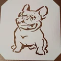 Bộ 5 Stencil Hình Chó (5x Dogs Stencil Template) - Thumbnail 2