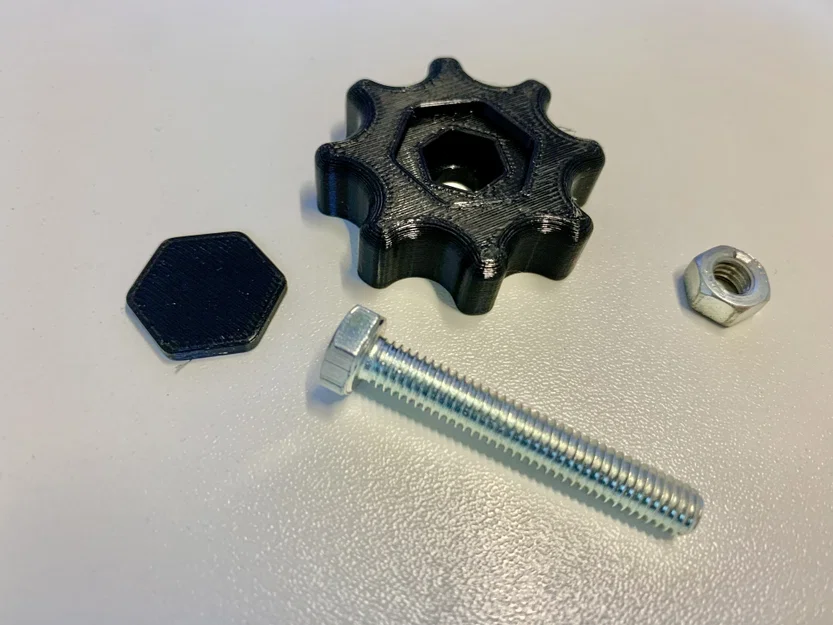 Núm vặn tay cho ốc vít M6 (M6 Screw Knob) tiện dụng - Image 2